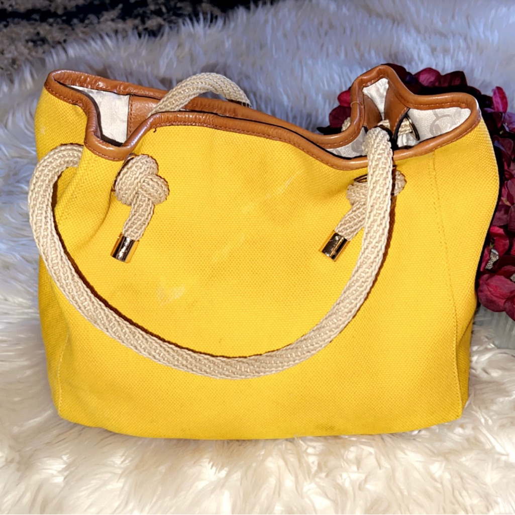 Michael Kors Mustard Yellow Shoulder Bag